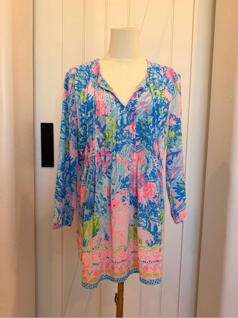 Lilly Pulitzer Marilina Tunic Top size small